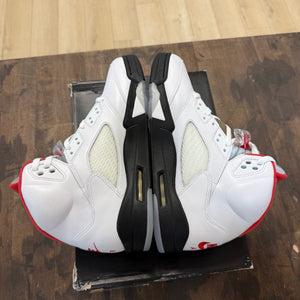 Jordan 5 Retro Fire Red Silver Tongue (2020) - Image 4