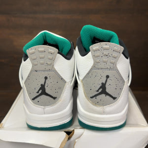 Jordan 4 Retro Lucid Green Rasta (Women's) - Image 4