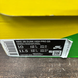 Nike SB Dunk High Strawberry Cough (Regular Box) Size 10 (Pre-Owned) - aux