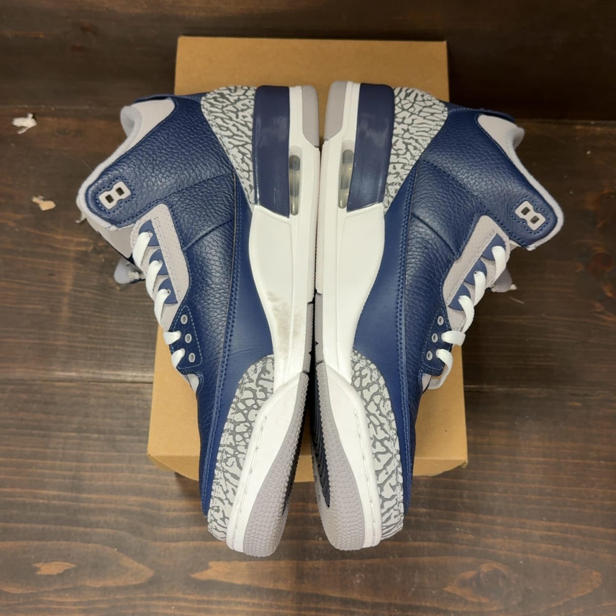 Jordan 3 Retro Georgetown (2021) Size 14 (Pre-Owned) - aux