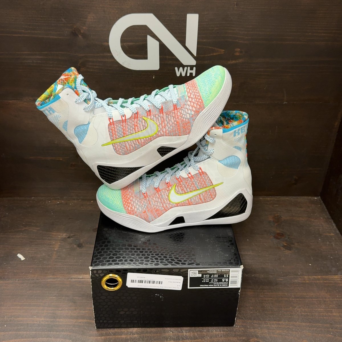 Nike Kobe 9 Elite Protro What The (2025) Size 9.5 (Pre-Owned) - front