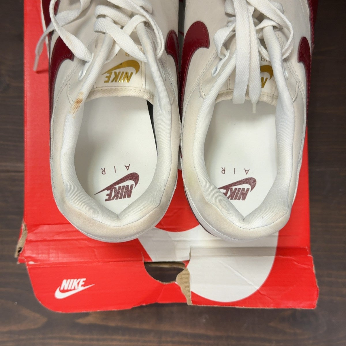 Nike Air Max 1 LX Team Red (Women's) Size 12.5W (Pre-Owned) - Image 6