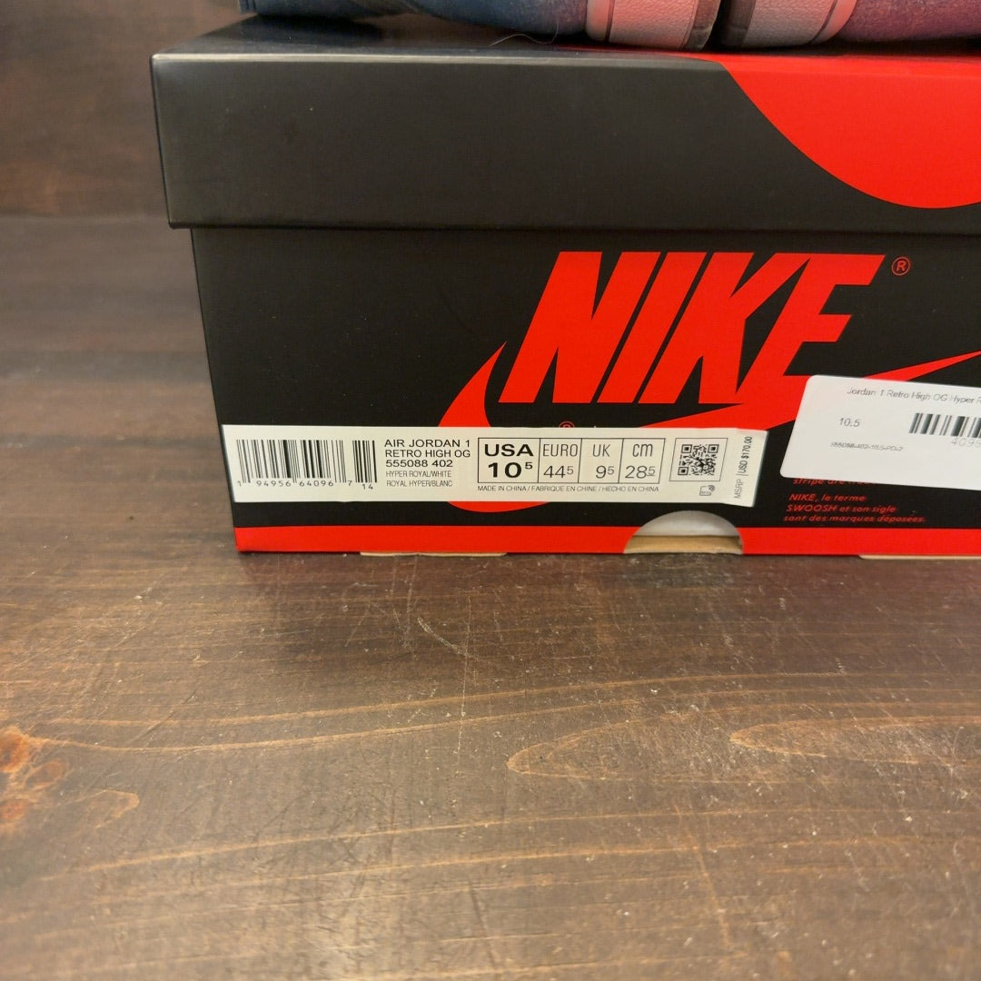 Jordan 1 Retro High OG Hyper Royal - Image 7