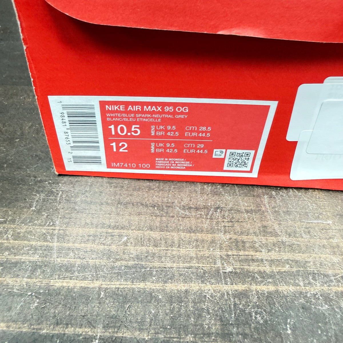 Nike Air Max 95 OG Big Bubble Blue Spark - Image 7
