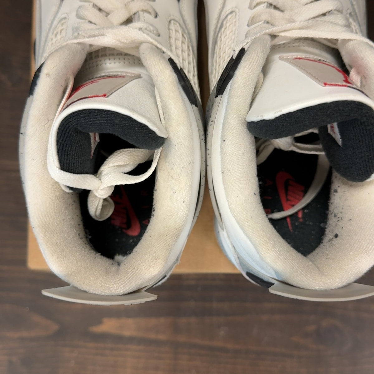 Jordan 4 Retro White Cement (2025) Size 11.5 (Pre-Owned) - Image 6
