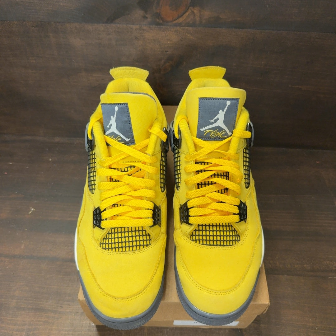 Jordan 4 Retro Lightning (2021) Size 11.5 (Pre-Owned) - Image 3