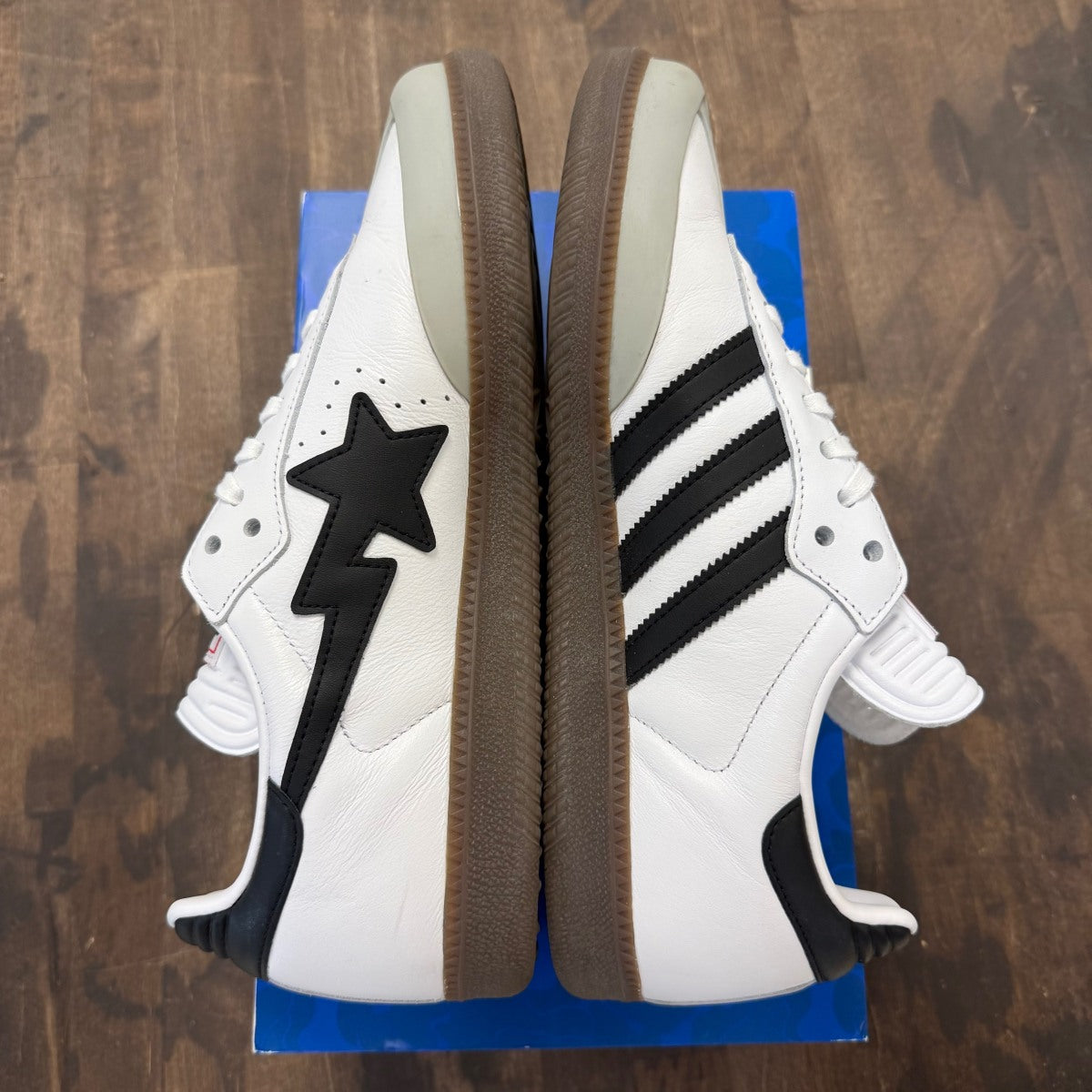 adidas Samba Bape White Black Gum - Image 5
