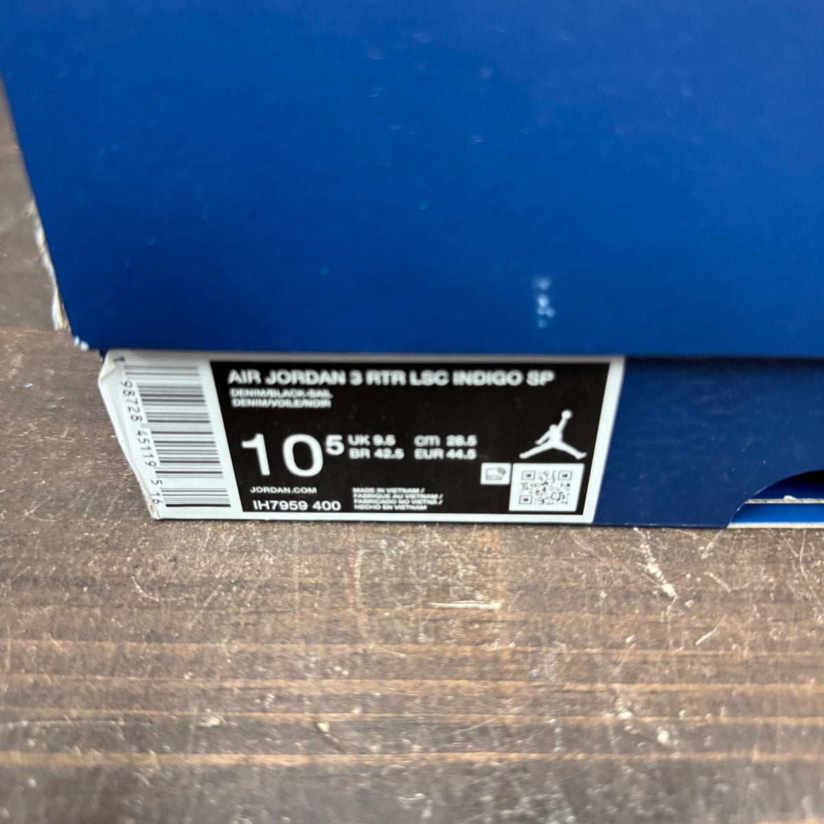 Jordan 3 Retro Levi’s Indigo - Image 7