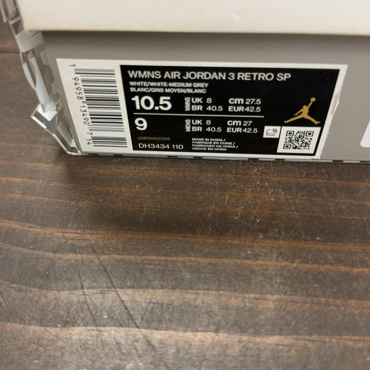 Jordan 3 Retro SP A Ma Maniére (Women's) - Image 9