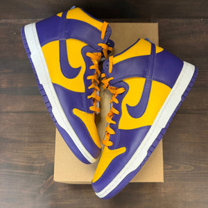 Nike Dunk High Lakers Size 11 (Pre-Owned) - Image 2