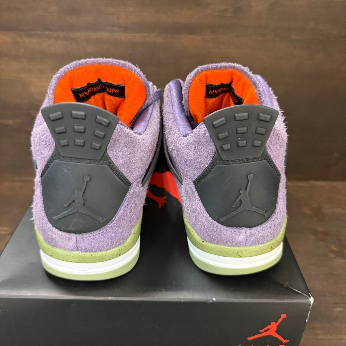 Jordan 4 Retro Canyon Purple (Women's) - Image 5