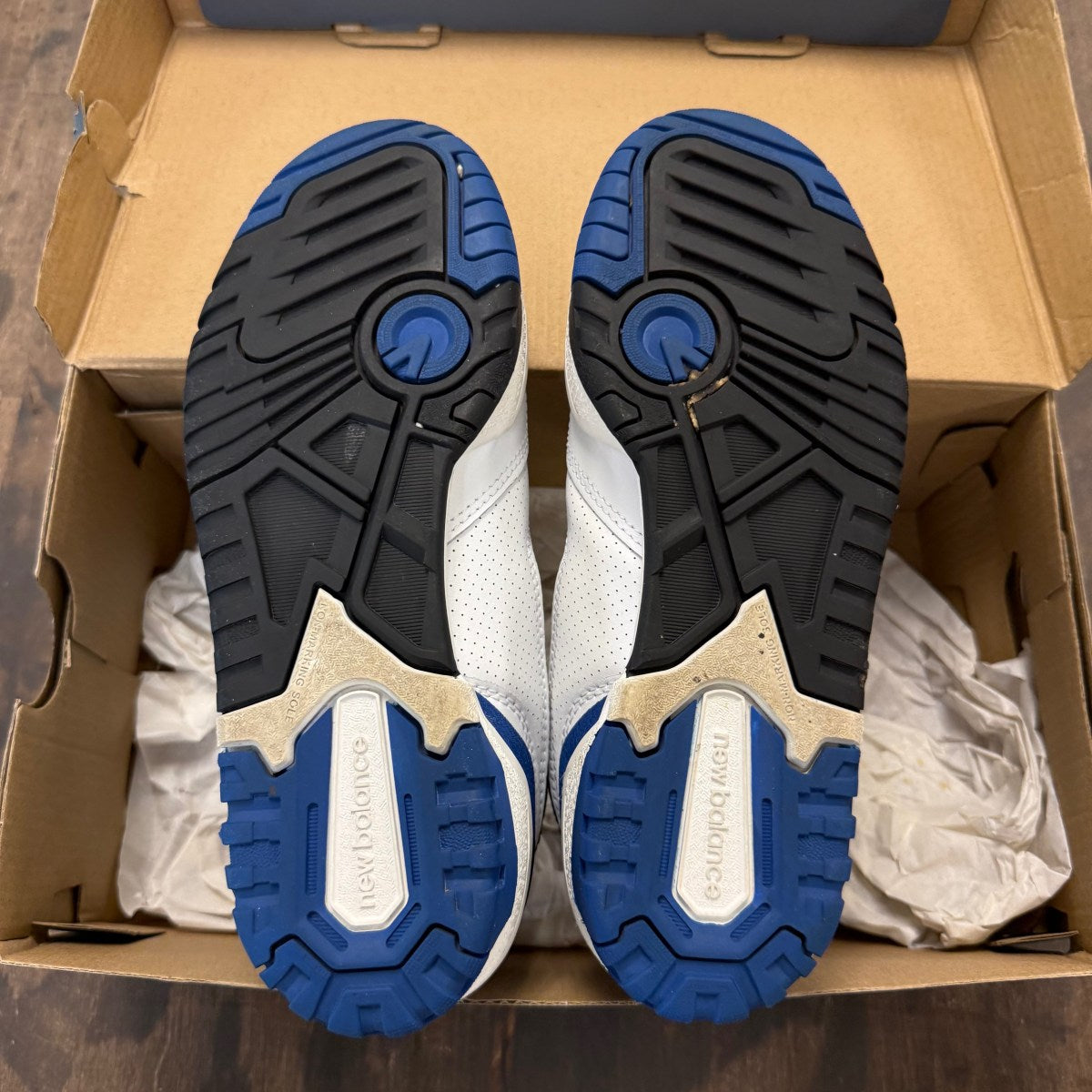New Balance 550 White Blue - Image 5