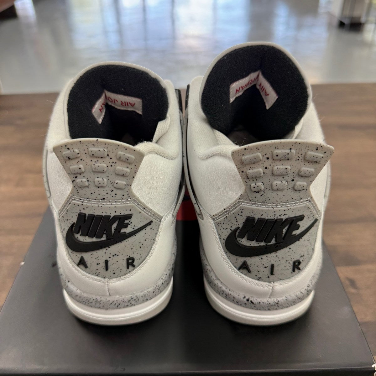 Jordan 4 Retro White Cement (2025) Size 11 (Pre-Owned) - Image 4