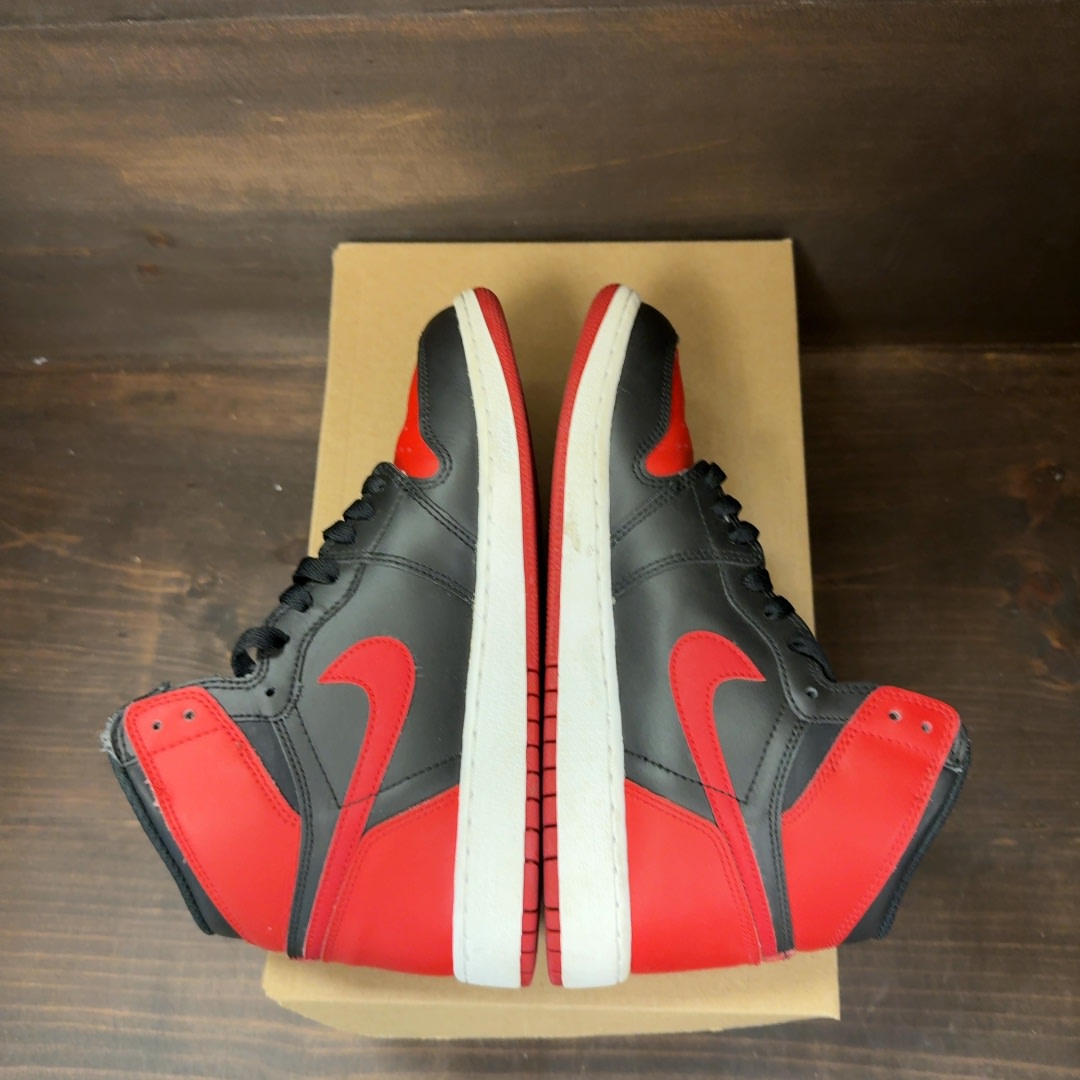 Jordan 1 Retro Bred Banned (2016) (GS) Size 7Y (Pre-Owned) - Image 5