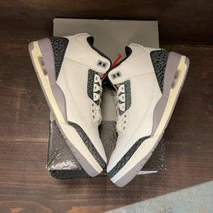 Jordan 3 Retro Cement Grey Size 9 (Pre-Owned) - back