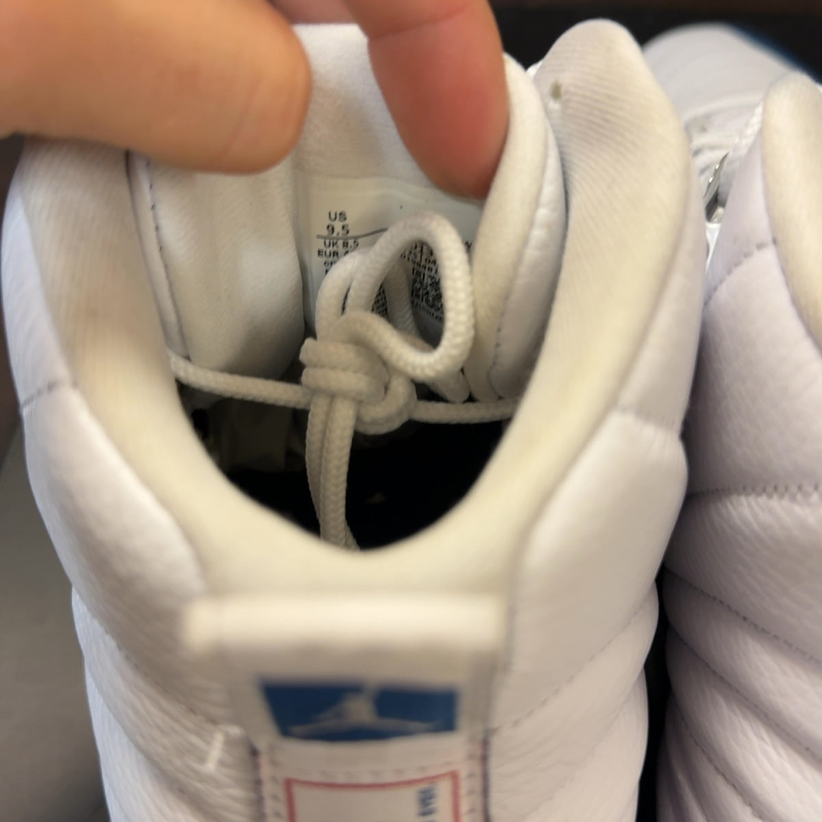 Jordan 12 Retro French Blue (2025) Size 9.5 (Pre-Owned) - Image 7