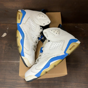 Jordan 6 Retro Sport Blue (2014) Size 10 (Pre-Owned) - Image 2