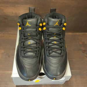 Jordan 12 Retro Black Taxi Size 9 (Pre-Owned) - tag