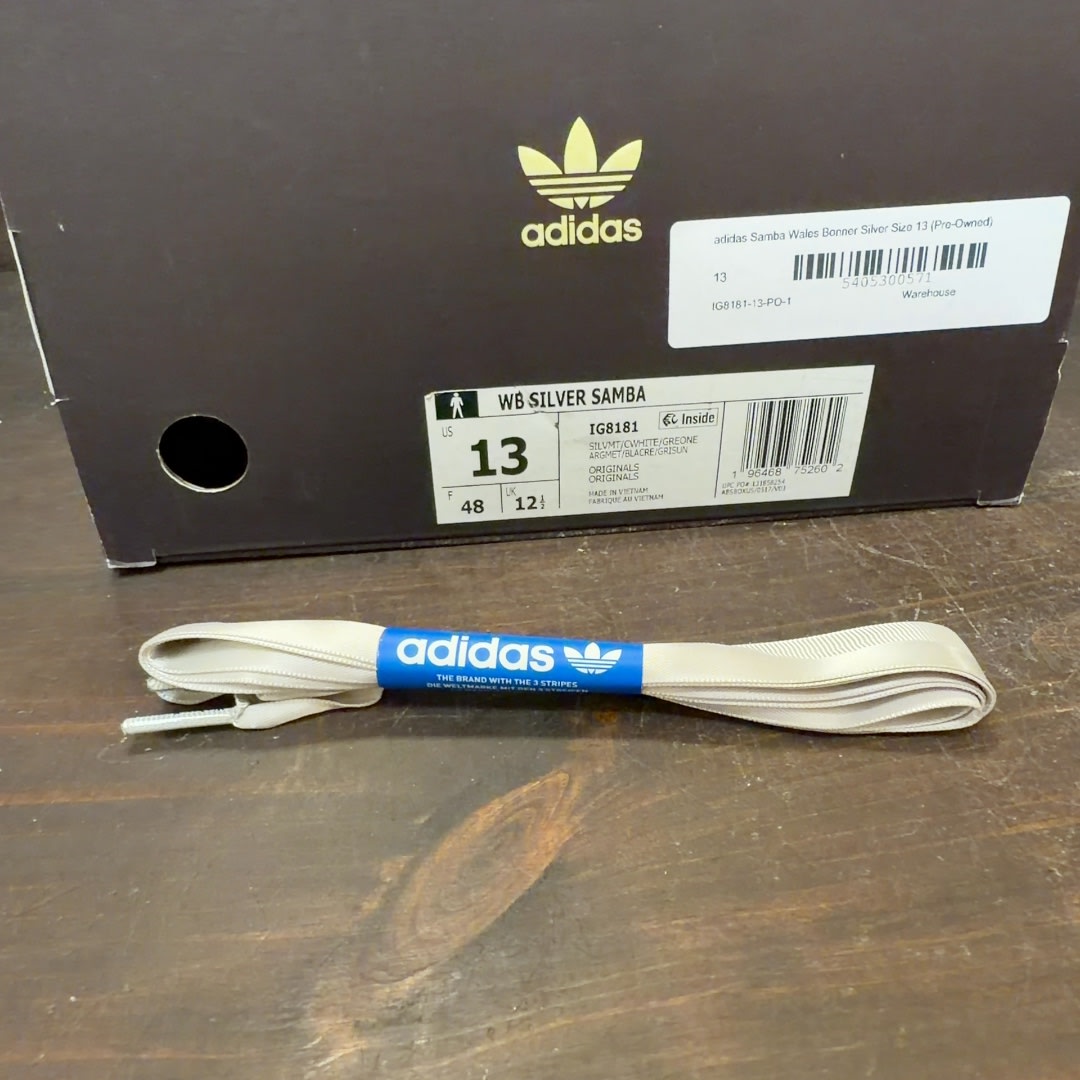 adidas Samba Wales Bonner Silver - Image 8