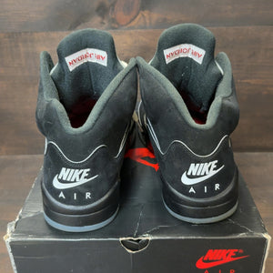 Jordan 5 Retro OG Black Metallic Reimagined Size 11.5 (Pre-Owned)
