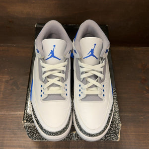 Jordan 3 Retro Racer Blue Size 9 (Pre-Owned) - tag