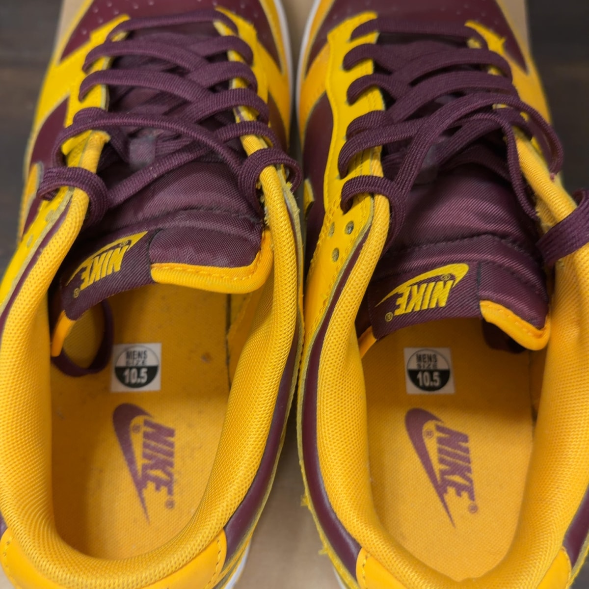 Nike Dunk Low Arizona State Size 10.5 (Pre-Owned) - Image 6
