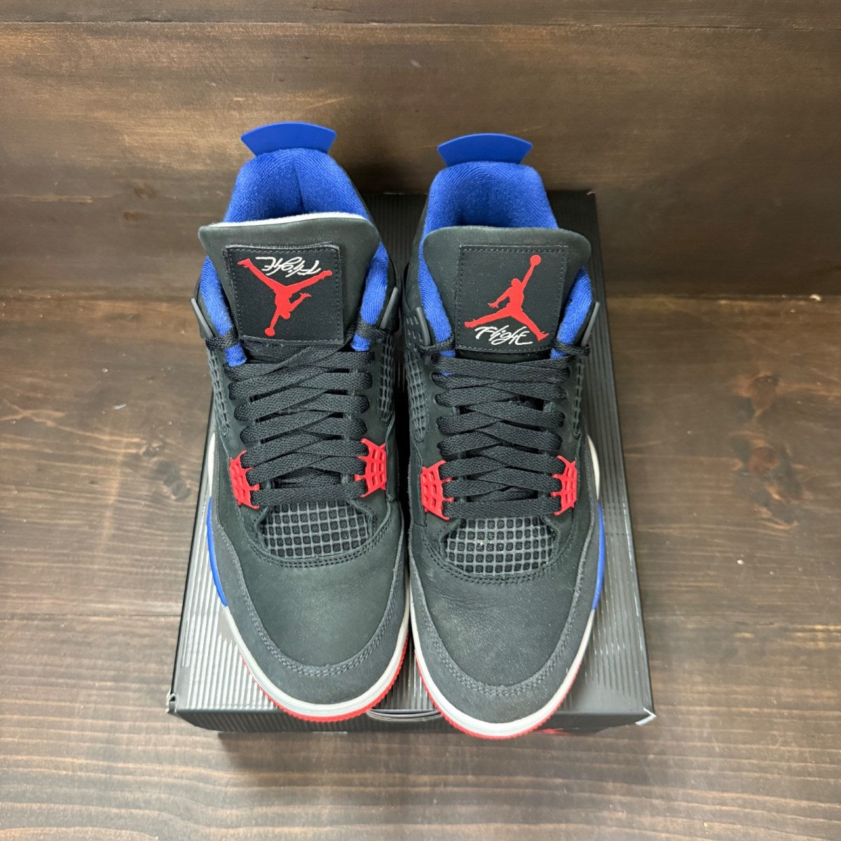 Jordan 4 Retro Rare Air (White Lettering) Size 9.5 (Pre-Owned) - Image 3