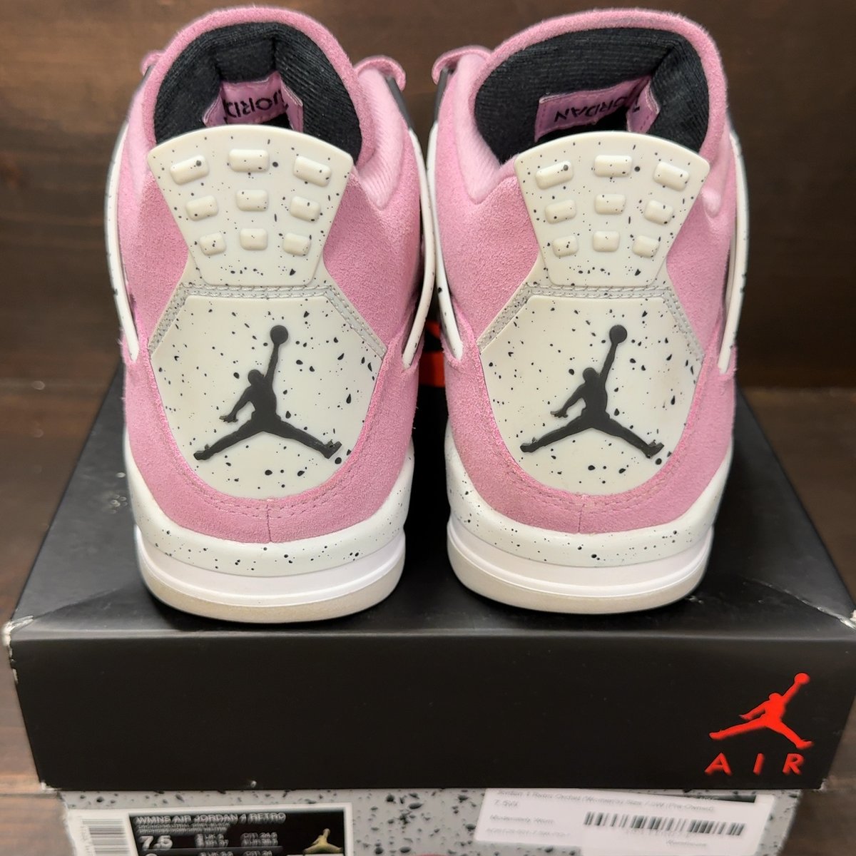Jordan 4 Retro Orchid (Women's) Size 7.5W (Pre-Owned) - aux