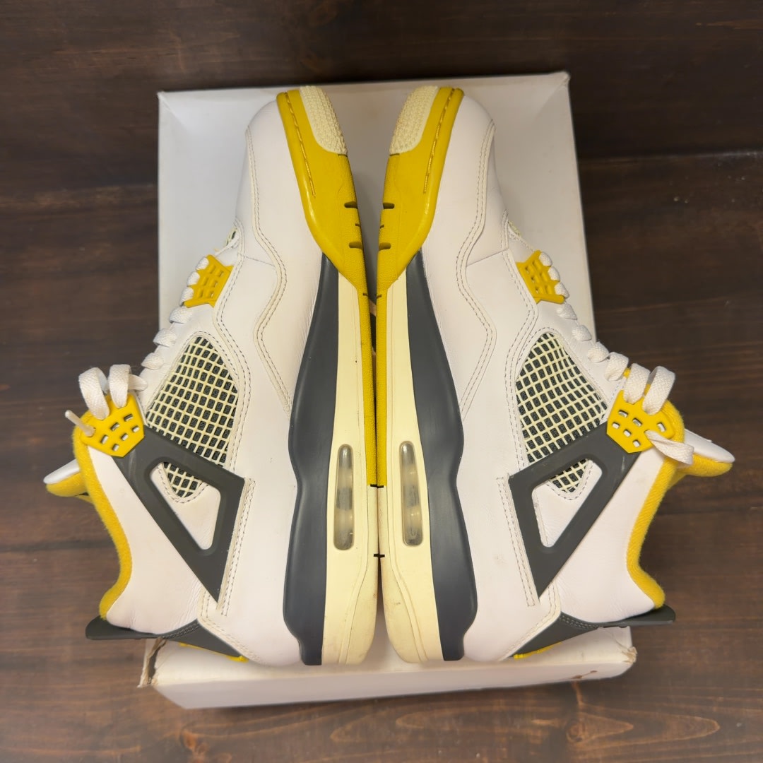 Jordan 4 Retro Vivid Sulfur (Women's) - Image 5