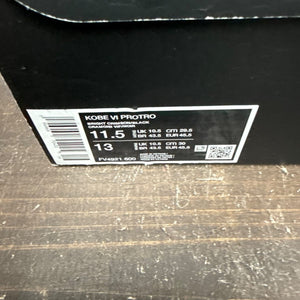 Nike Kobe 6 Protro Reverse Grinch Size 11.5 (Pre-Owned) - aux