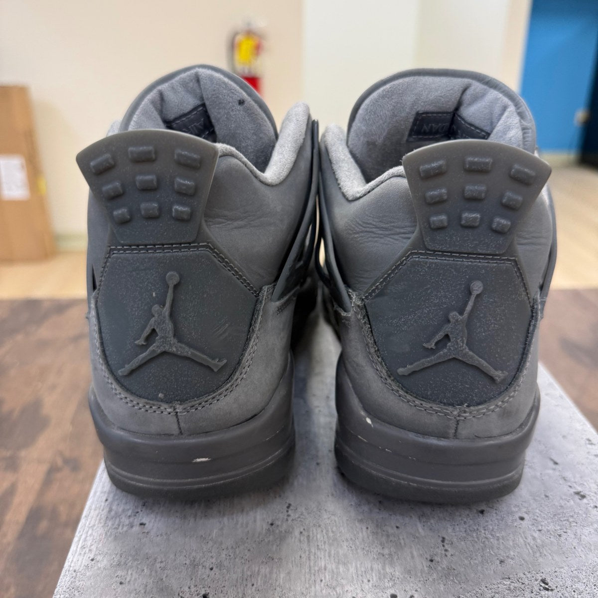 Jordan 4 Retro SE Paris Olympics Wet Cement (GS) - Image 3