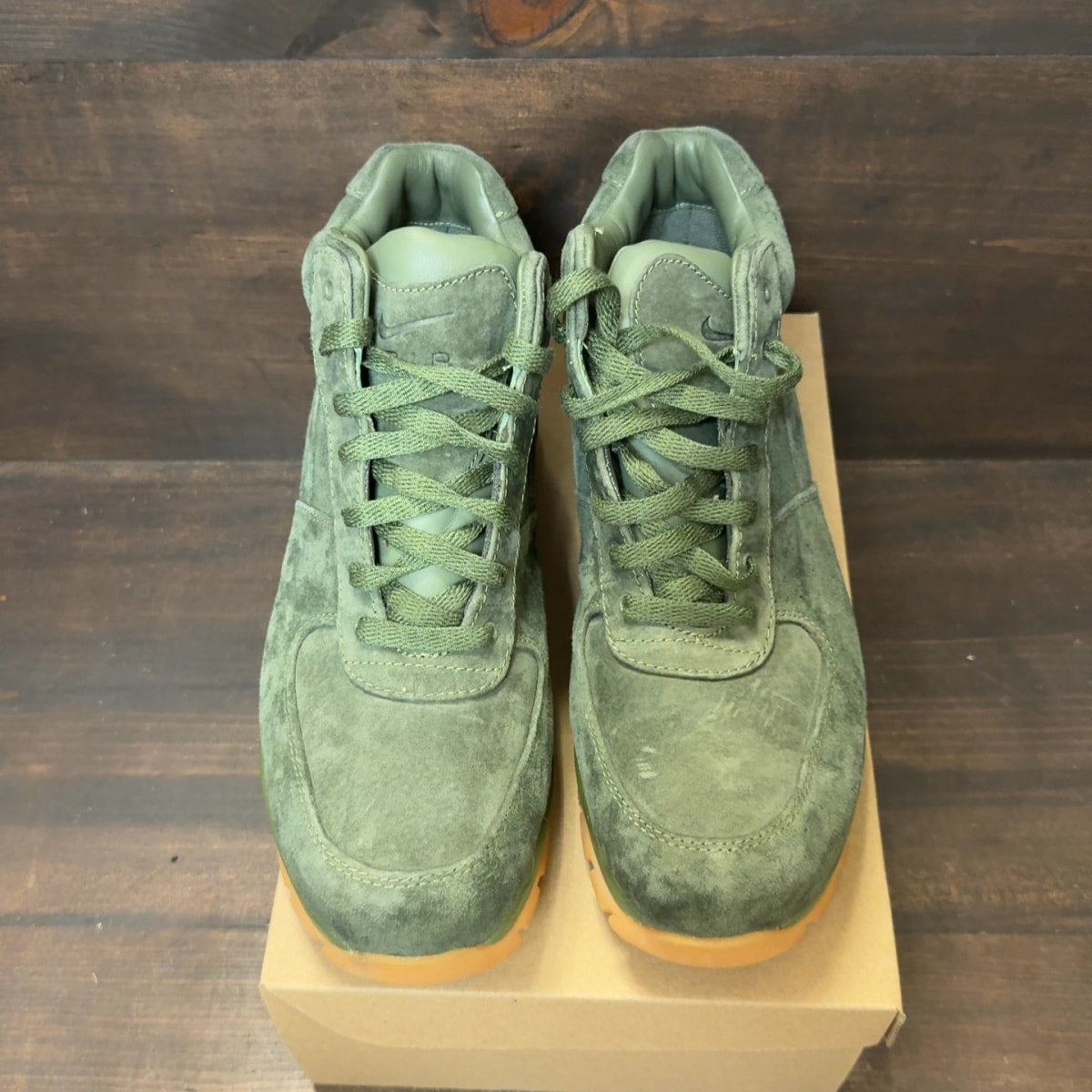 Nike Air Max Goadome 2013 Army Olive Suede Size 11 (Pre-Owned) - Image 3