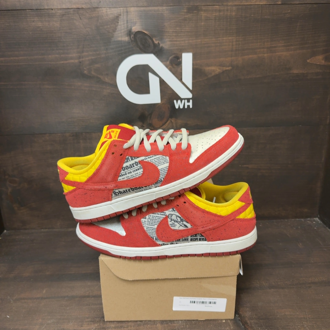 Nike SB Dunk Low Rukus Crawfish Size 11 (Pre-Owned) - Image 1