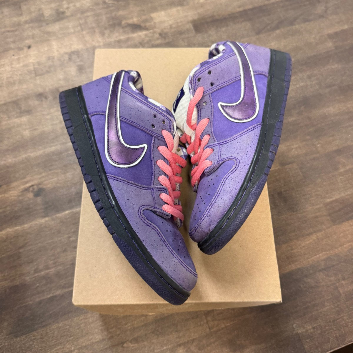 Nike SB Dunk Low Concepts Purple Lobster Size 7.5 (Pre-Owned) - Image 1