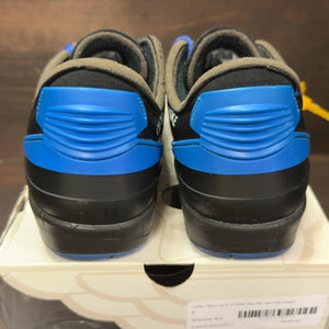 Jordan 2 Retro Low SP Off-White Black Blue Size 6 (Pre-Owned) - aux