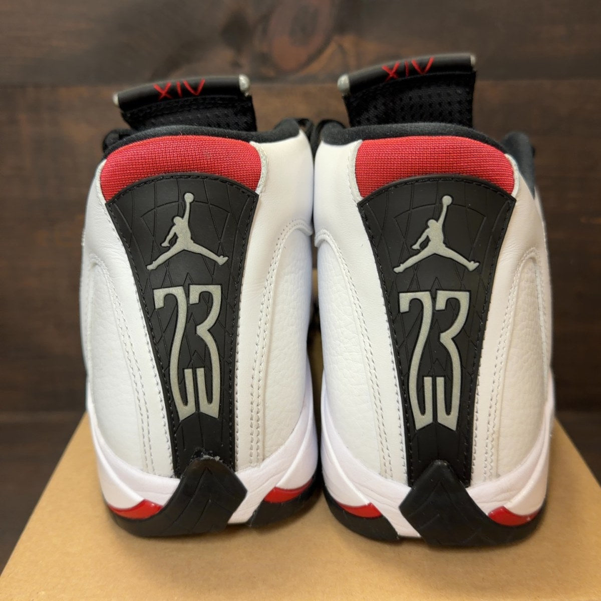 Jordan 14 Retro Black Toe (2024) Size 10.5 (Pre-Owned) - Image 4