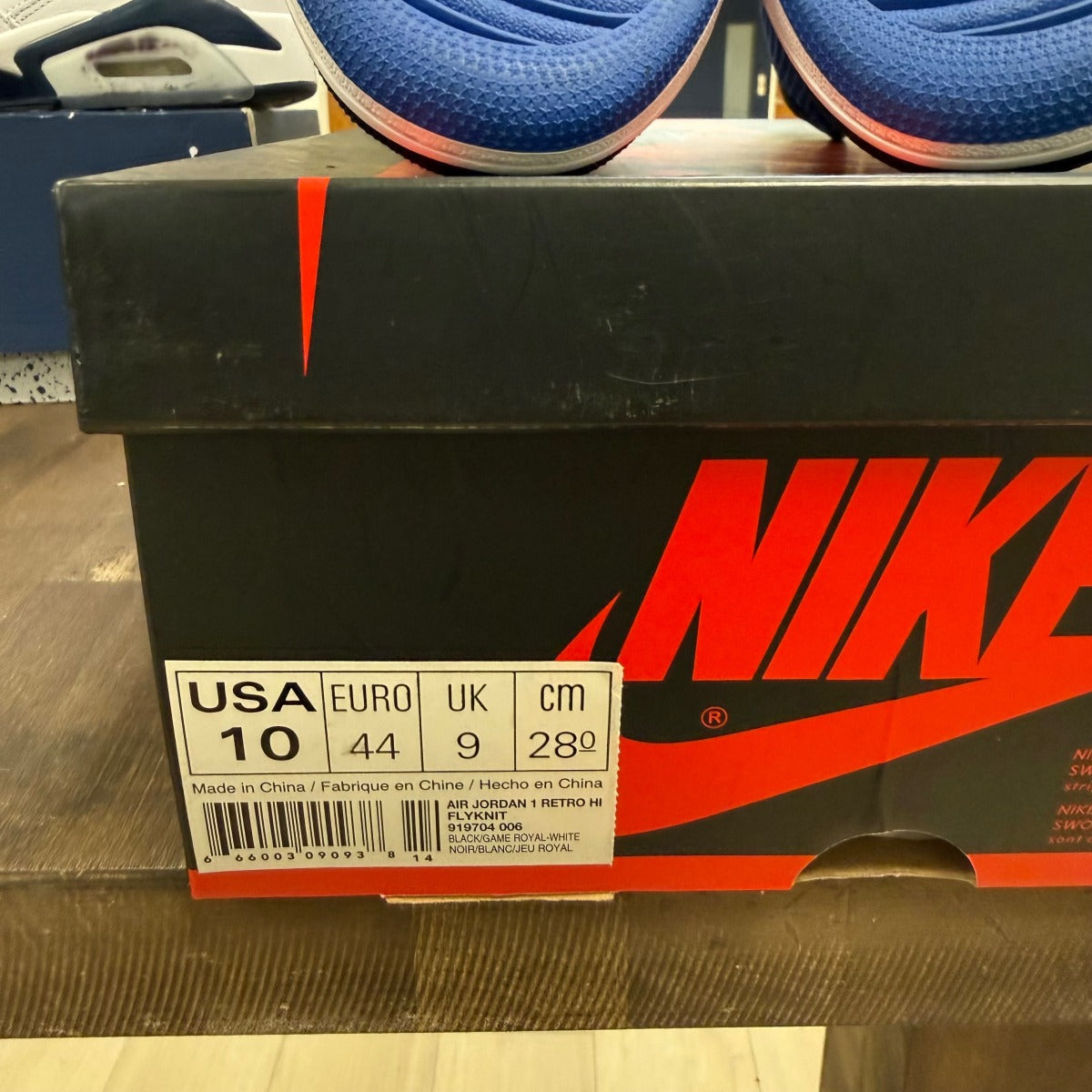 Jordan 1 Retro High Flyknit Royal - Image 6