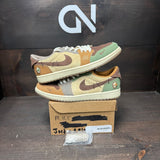 Jordan 1 Retro Low OG Zion Williamson Voodoo Size 11.5 (Pre-Owned) - front
