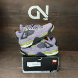 Jordan 4 Retro Canyon Purple (Women's) Size 8.5W (Pre-Owned) - front