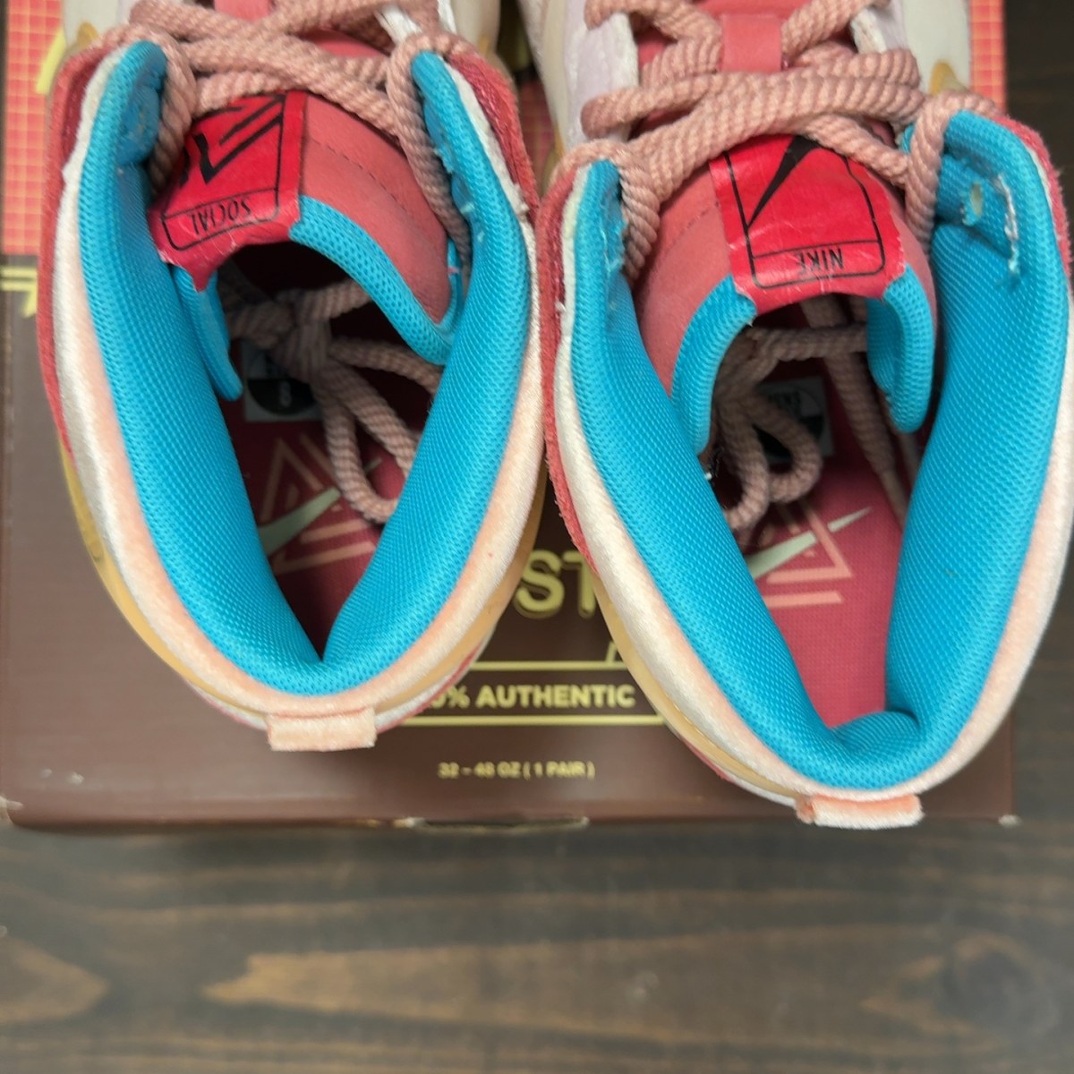 Nike Dunk Mid Social Status Free Lunch Strawberry Milk - Image 6