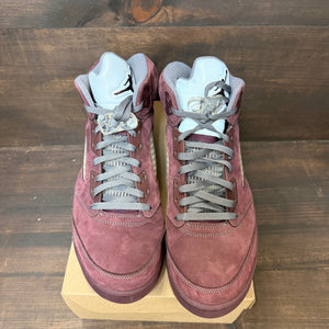 Jordan 5 Retro Burgundy (2023) Size 13 (Pre-Owned) - Image 3