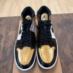 Jordan 1 Retro High Golf Patent Gold Toe Size 11 (Pre-Owned) - Image 2