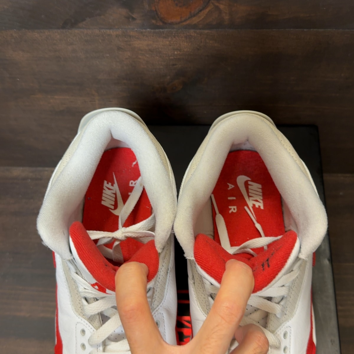 Jordan 3 Retro Tinker White University Red - Image 4
