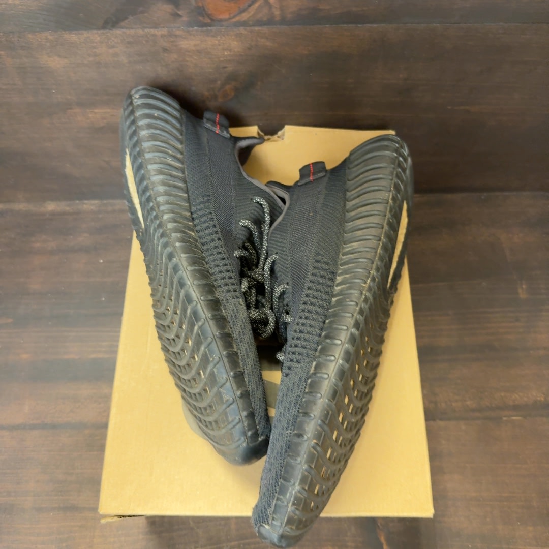 adidas Yeezy Boost 350 V2 Black (Non-Reflective) - Image 2