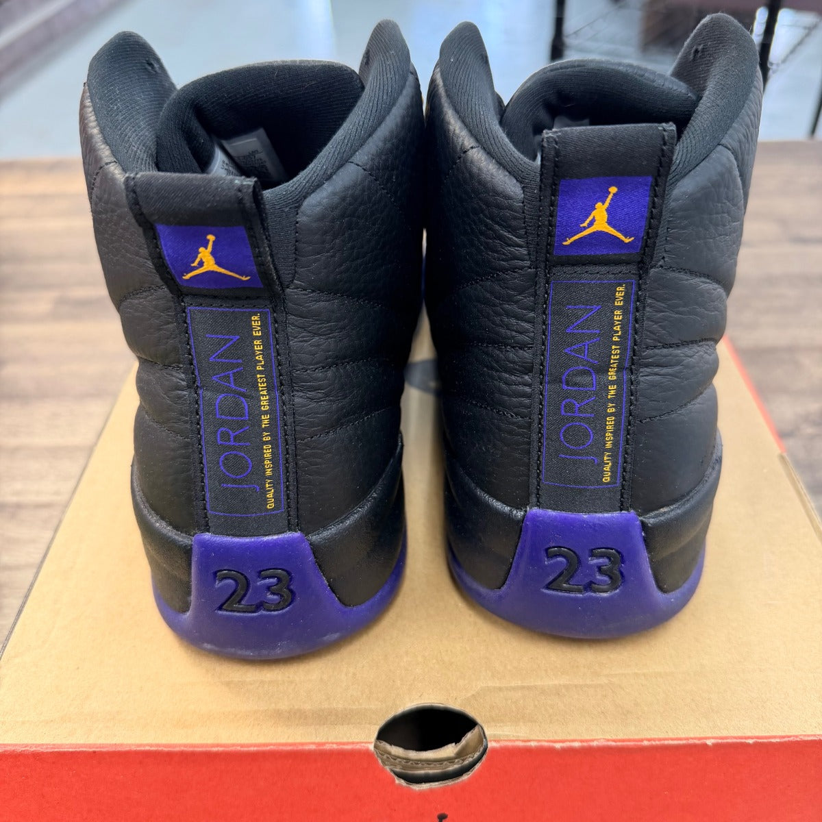 Jordan 12 Retro Field Purple Size 13 (Pre-Owned) - Image 4