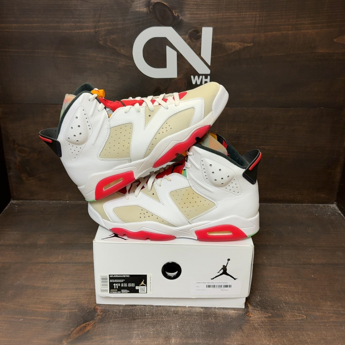 Jordan 6 Retro Hare - Image 1
