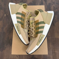adidas NMD R1 V2 Beige Tone Focus Olive Size 8.5 (Pre-Owned) - Image 1