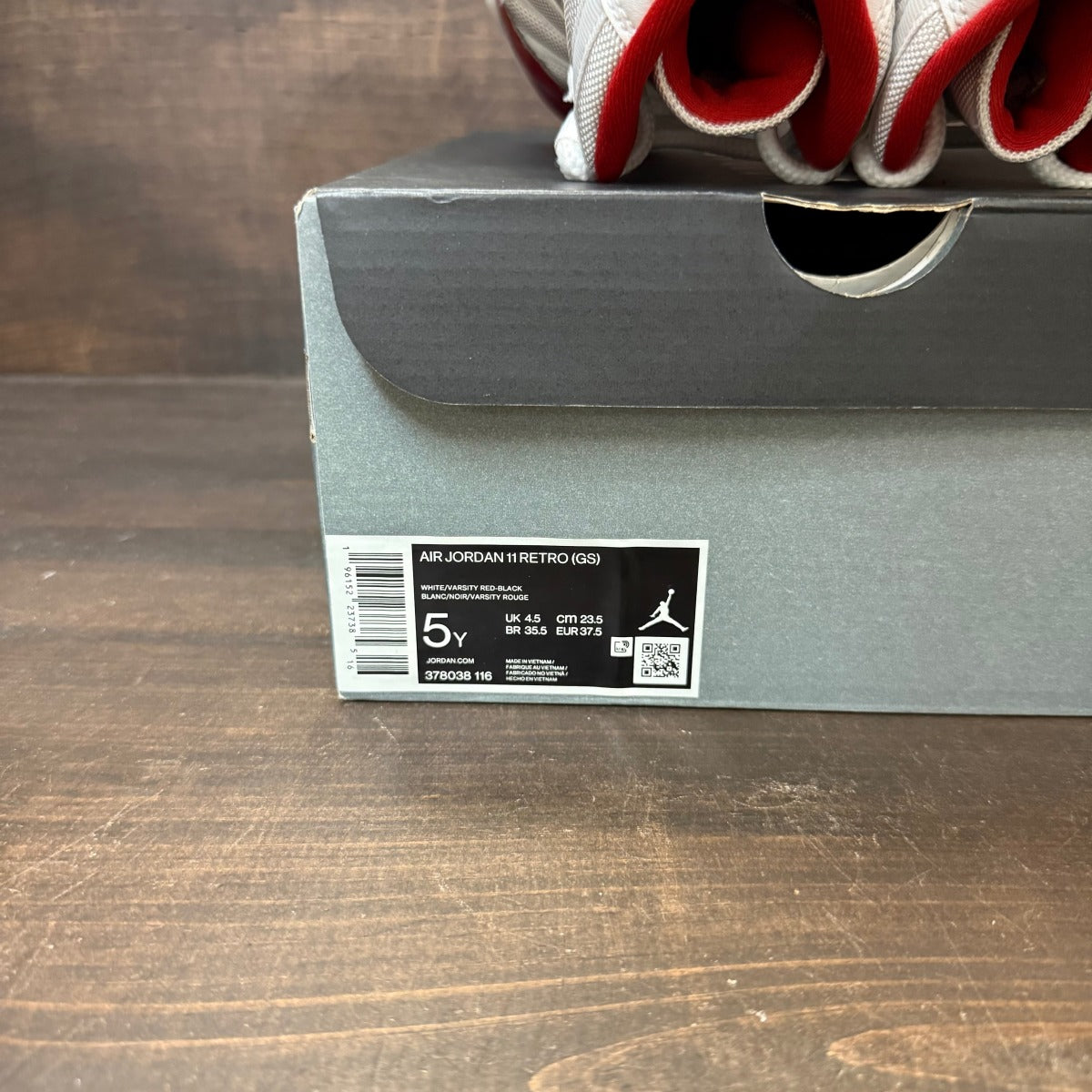 Jordan 11 Retro Cherry (2022) (GS) - Image 6