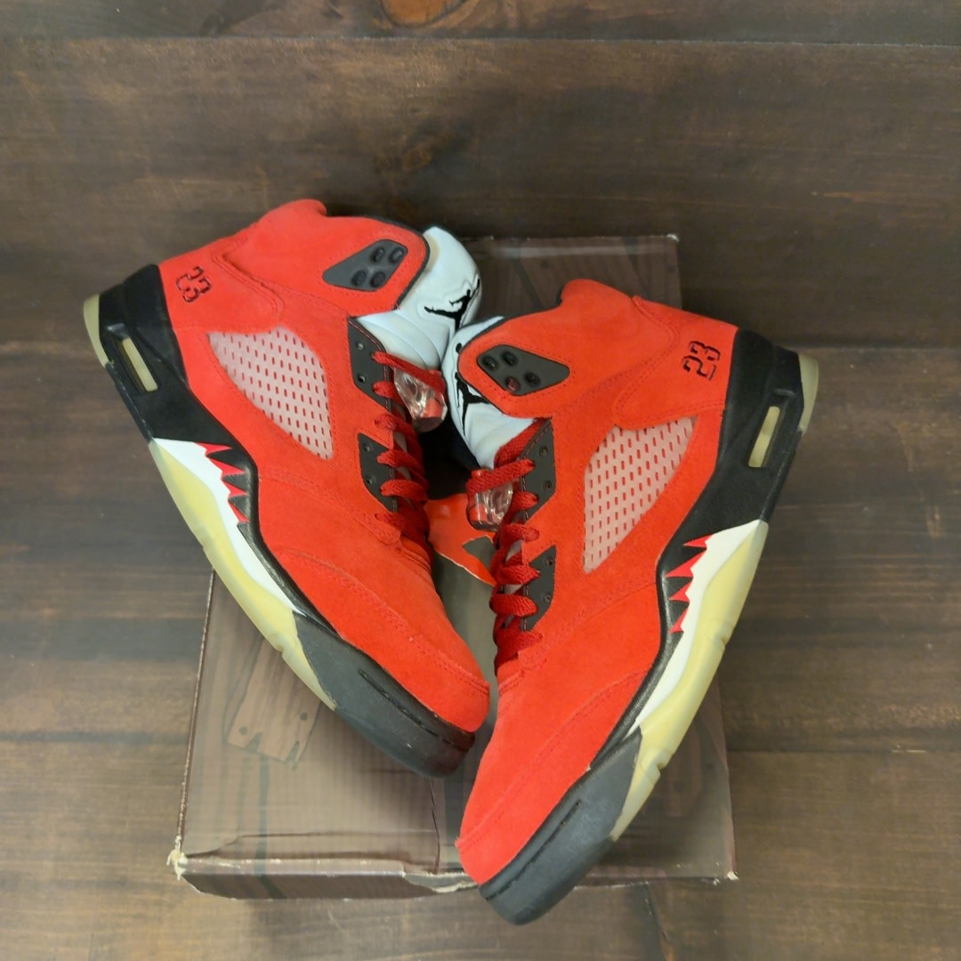 Jordan 5 Retro Raging Bull Red (2021) - Image 2