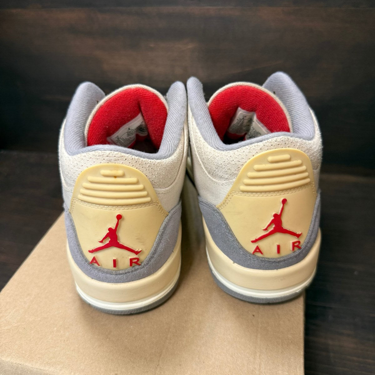 Jordan 3 Retro Muslin Size 8 (Pre-Owned) - Image 4